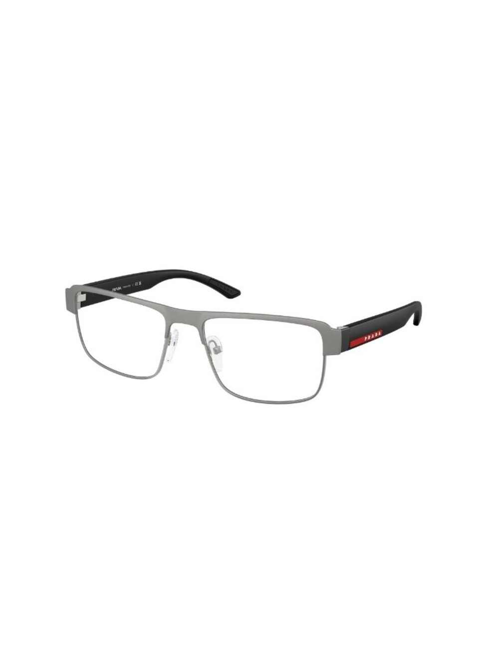 Prada Linea Rossa PS 51RV matte brushed lead DHG1O1 Eyeglasses